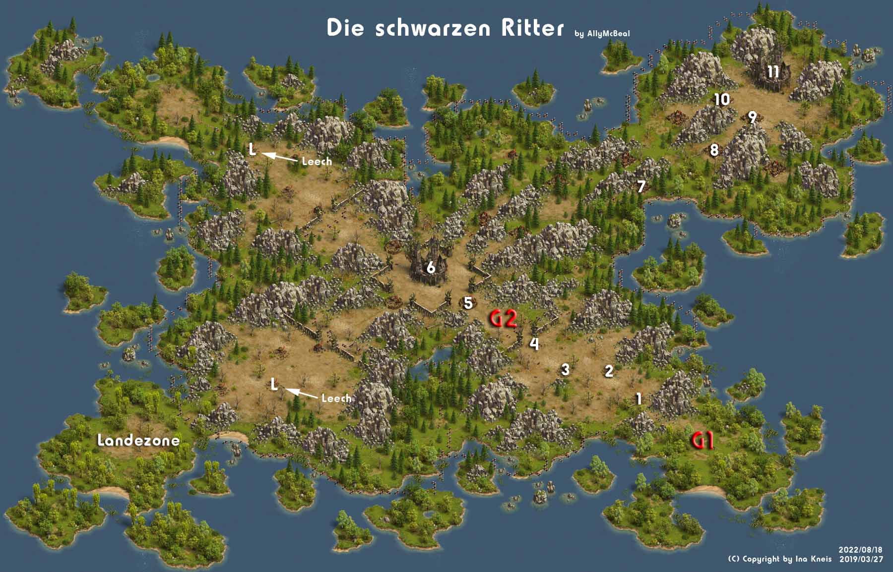 Taktikkarte ritter