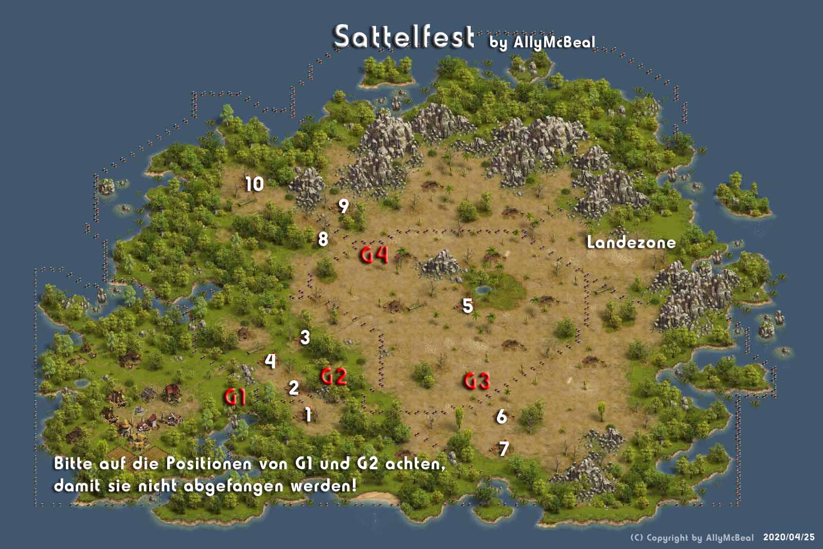 Taktikkarte sattelfest
